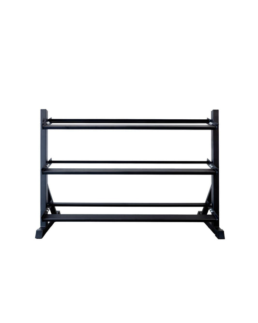 Commercial 3 Tier Hex Dumbbell Rack