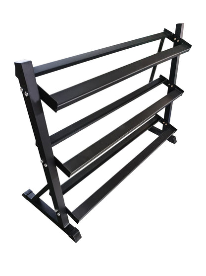 Commercial 3 Tier Hex Dumbbell Rack