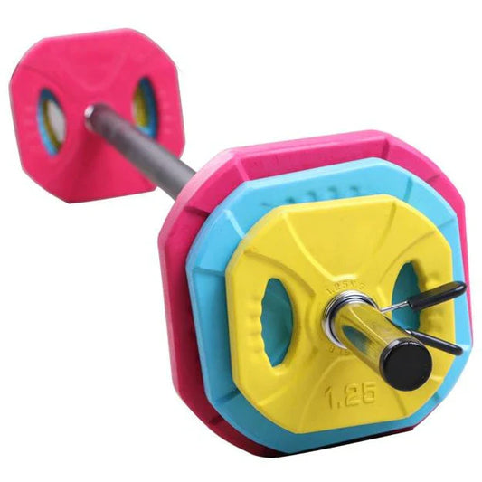 Adjustable Barbell and Weight Pump Set