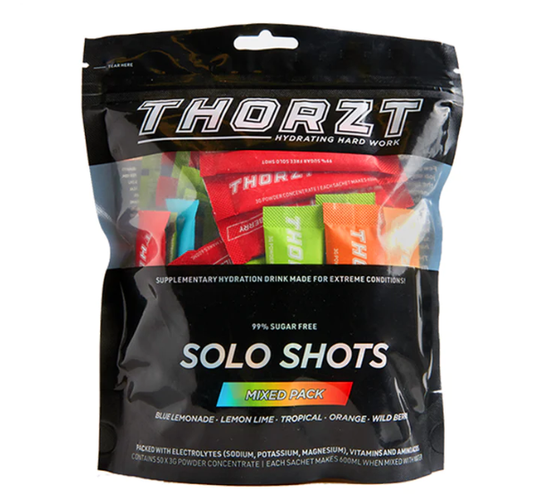 Thorzt Sugar-Free Electrolyte Solo Shot - Mixed Flavours 50 x 3g