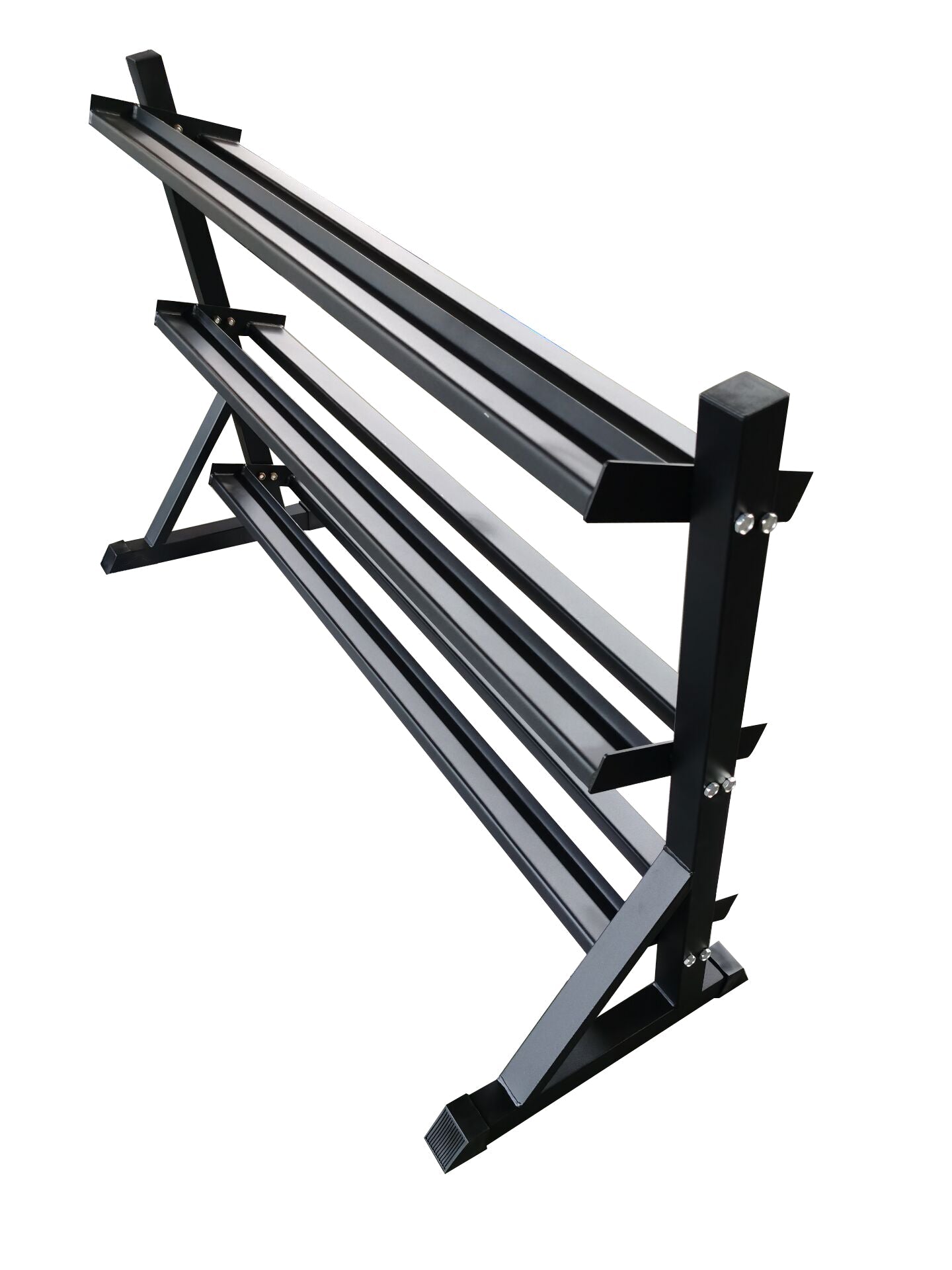  Commercial 3 Tier Hex Dumbbell Rack | In Stock - Dumbbell Storage -24/7 Gym Equipment